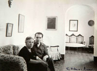 Vicenta Lorca y FGL, 1935